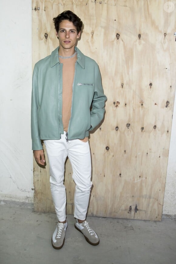 Germain Louvet au défilé de mode printemps-été 2019 Acne Studios à Paris, le 20 juin 2018 © Olivier Borde / Bestimage
