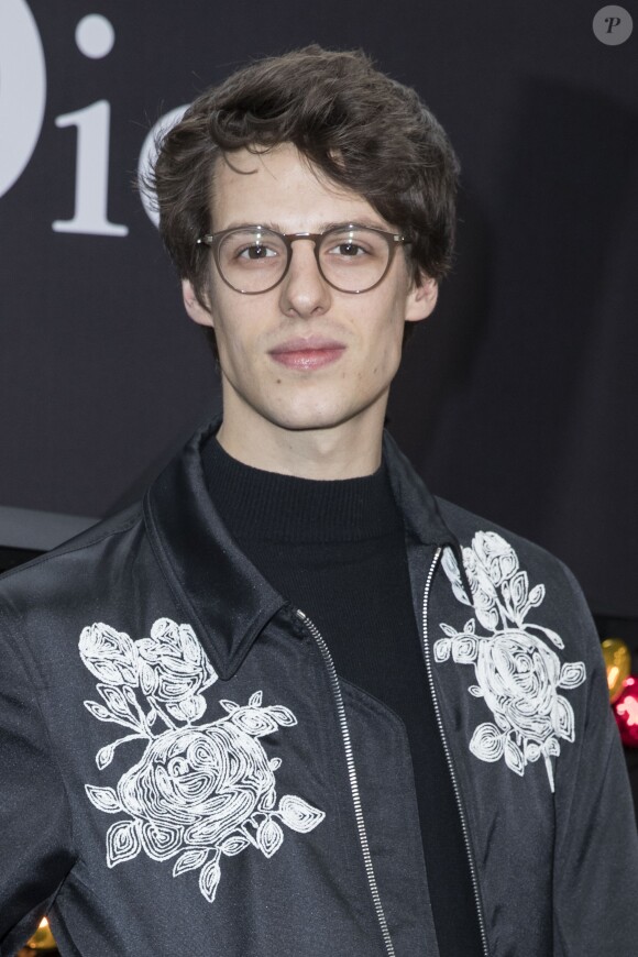 Germain Louvet au défilé Dior Homme automne-hiver 2018-2019 au Grand Palais à Paris, le 20 janvier 2018. © Olivier Borde/Bestimage