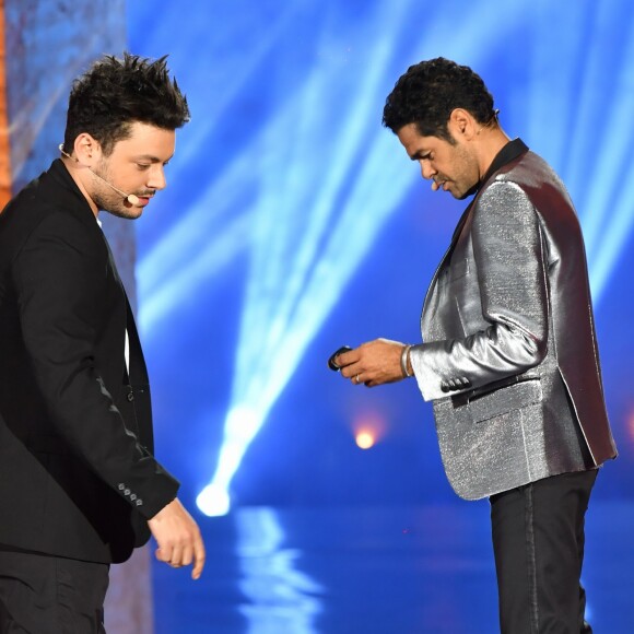 Exclusif - Kev Adams et Jamel Debbouze - Festival "Marrakech du Rire 2018" à Marrakech, Maroc, le 24 juin 2018. © Rachid Bellak/Bestimage