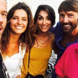 Laurent Kérusoré, Laetitia Milot, Stéphane Henon, Isabelle Regourd. Les acteurs de Plus belle la vie - Instagram, 17 mai 2018