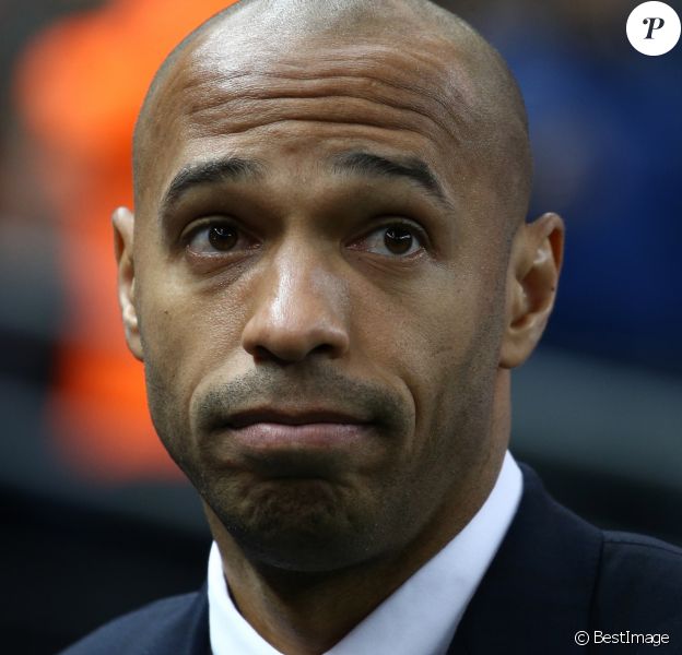 Thierry Henry - Hommage des anciens bleus vainqueurs de la coupe du monde 1998 au match amical France - Brésil au Stade de France à Saint-Denis le 26 mars 2015.