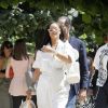 Rihanna à la sortie du défilé de mode Homme printemps-été 2019 "Louis Vuitton" à Paris le 21 juin 2018. © CVS / Veeren / Bestimage