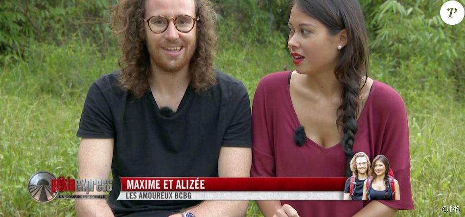 Maxime Et Alizee Dans L Episode 1 De Pekin Express La Course Infernale Sur M6 Purepeople