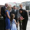 Le prince Harry, duc de Sussex et sa femme Meghan Markle, duchesse de Sussex arrivent au musée de l'émigration EPIC à Dublin le 11 juillet 2018