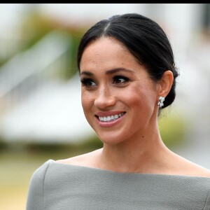 Le prince Harry, duc de Sussex et sa femme Meghan Markle, duchesse de Sussex rencontrent le président Irlandais Michael D. Higgins et sa femme Sabina Coyne à Dublin le 11 juillet 2018