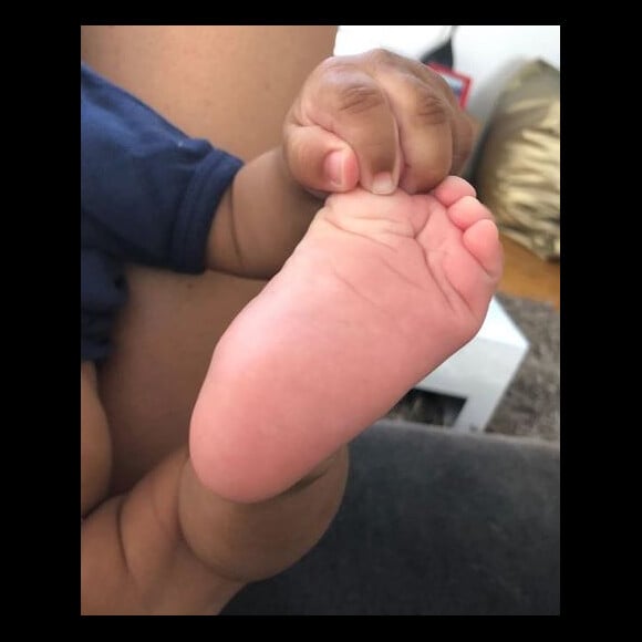 Ariane Brodier, jeune maman - Instagram, juillet 2018