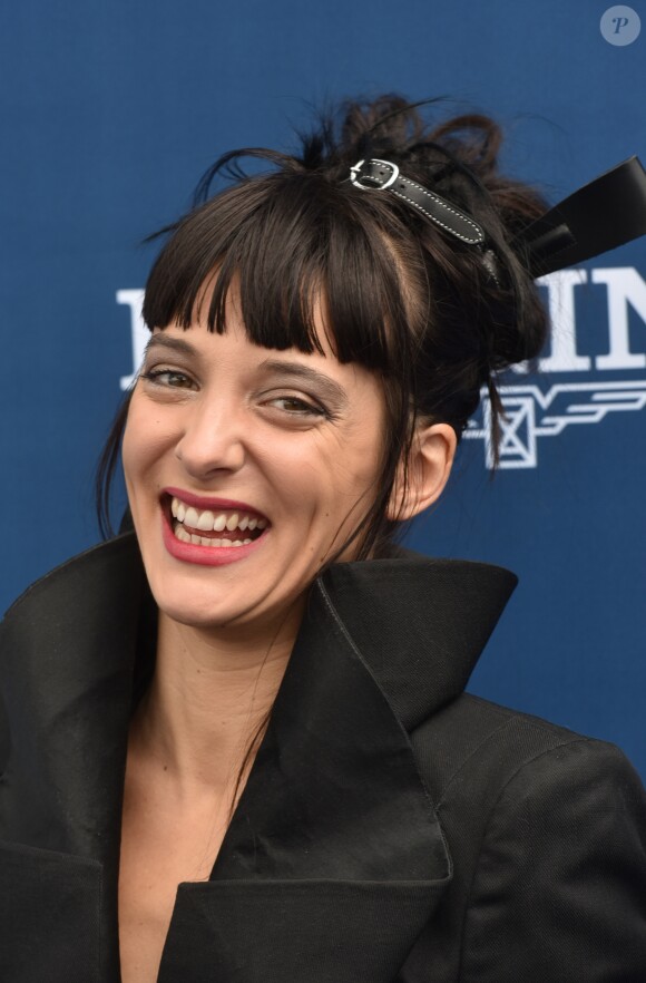 Erika Moulet - 167ème Prix de Diane Longines à l'hippodrome de Chantilly, à Chantilly, le 19 Juin 2016. © Giancarlo Gorassini/Bestimage