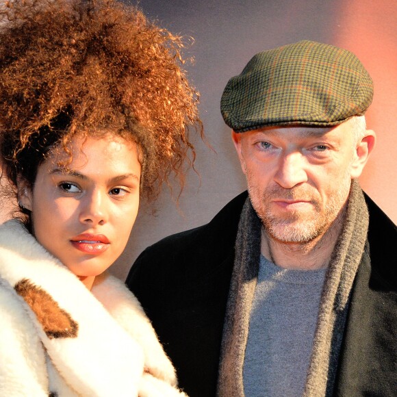 Tina Kunakey et son compagnon Vincent Cassel - Avant-première du film "Carnivores" au cinéma UGC Ciné Cité Les Halles à Paris, France, le 26 mars 2018. © Veeren/Bestimage