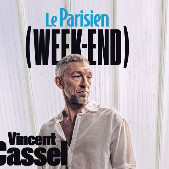 Vincent Cassel - Le Parisien (Week-End) en kiosques ce vendredi 13 juillet 2018