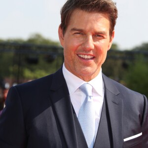 Tom Cruise à l'avant-première mondiale de "Mission: Impossible Fallout" sur la place du Trocadéro à Paris, le 12 juillet 2018. © Coadic Guirec-Denis Guignebourg/Bestimage