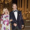 La princesse Marie-Chantal et le prince Pavlos de Grèce lors du défilé Dolce and Gabbana au Met de New York le 8 avril 2018.