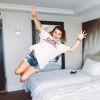 Camille Gottlieb au Méridien Beach Plaza de Monaco le 14 juillet 2018, à la veille de son 20e anniversaire. Photo Instagram.