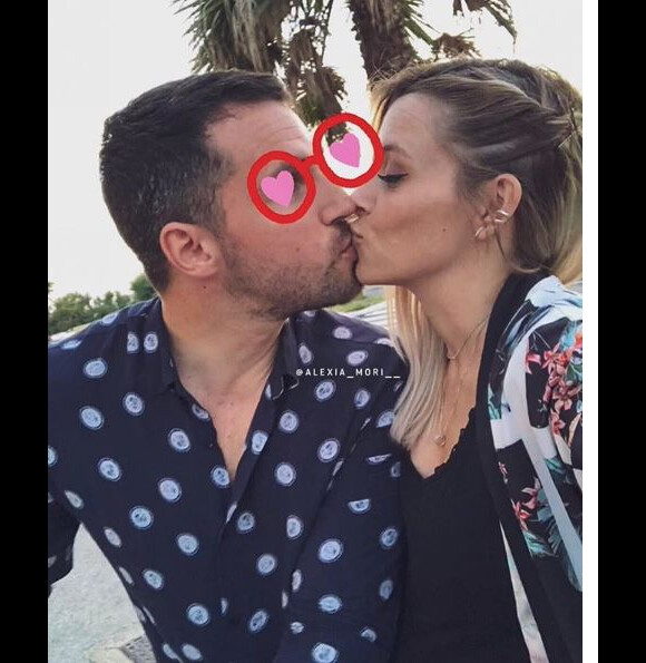 Alexia Mori et son compagnon Stéphane - Instagram, 23 juin 2018