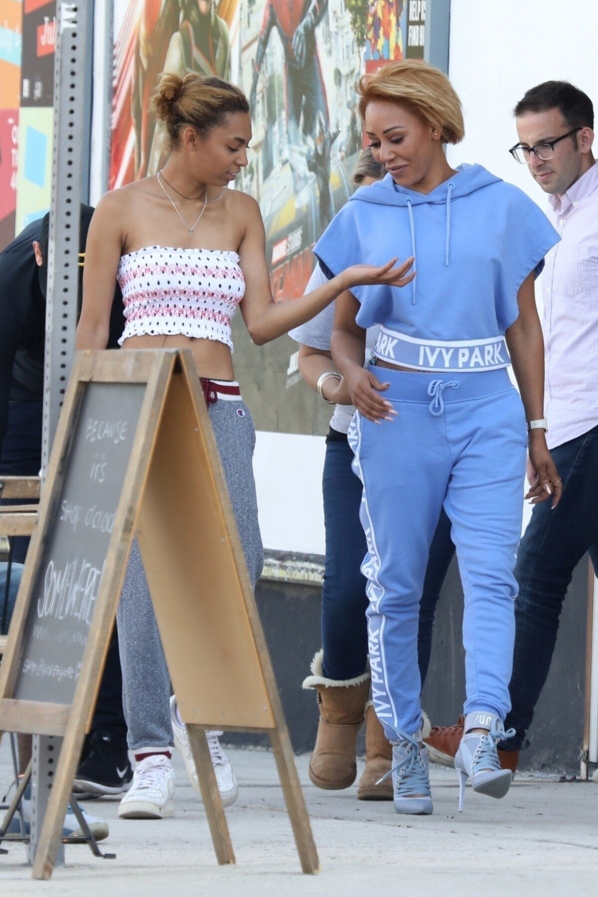 Photo : Mel B et sa fille Phoenix Chi Gulzar - Exclusif - Mel B