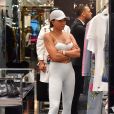 Exclusif - Mel B (Melanie Brown) et son ami Gary Madatyan font du shopping chez Philipp Plein à Los Angeles, le 30 juin 2018