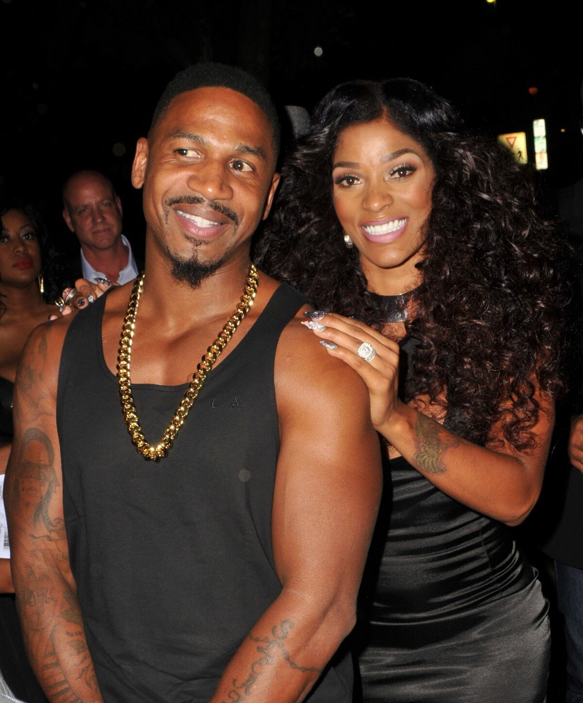 Photo : Stevie J et son ex-compagne Joseline Hernandez lors d'une