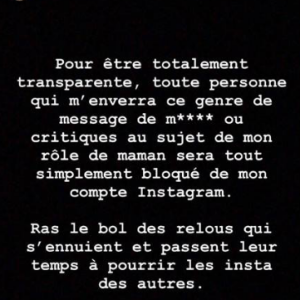 Caroline Receveur, son coup de gueule contre les haters le 19 juillet 2018.