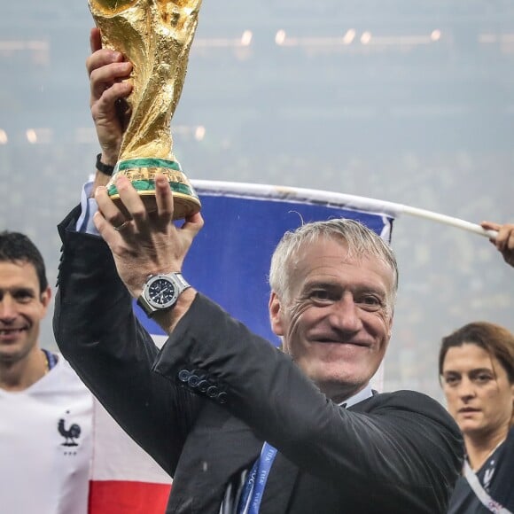 Didier Deschamps - Finale de la Coupe du Monde de Football 2018 en Russie à Moscou, opposant la France à la Croatie (4-2). Le 15 juillet 2018 © Moreau-Perusseau / Bestimage