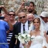 Vedran Corluka, défenseur international croate, et Franka Batelic, chanteuse, se sont mariés le 21 juillet 2018 à Bale, en Istrie, Croatie.