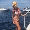 Victoria Silvstedt. Juillet 2018.