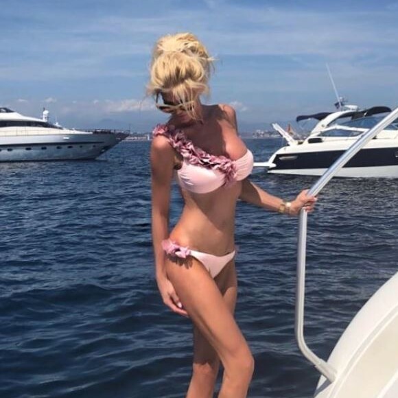 Victoria Silvstedt. Juillet 2018.