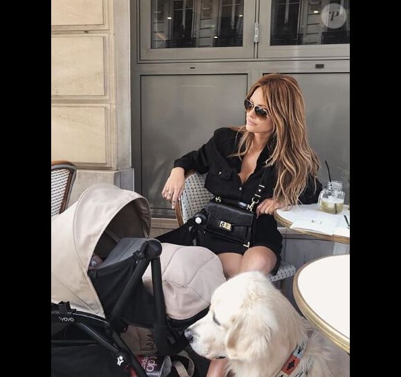 Caroline Receveur en plein brunch avec Marlon - dimanche 22 juillet 2018, Instagram