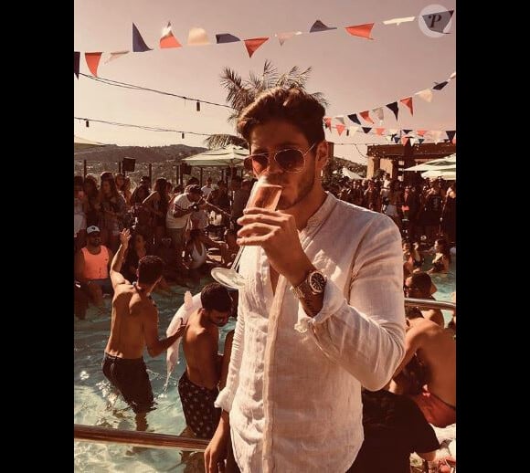 Sébastien (La Villa) qui a récemment rompu avec Hillary - Instagram, 11 juillet 2018