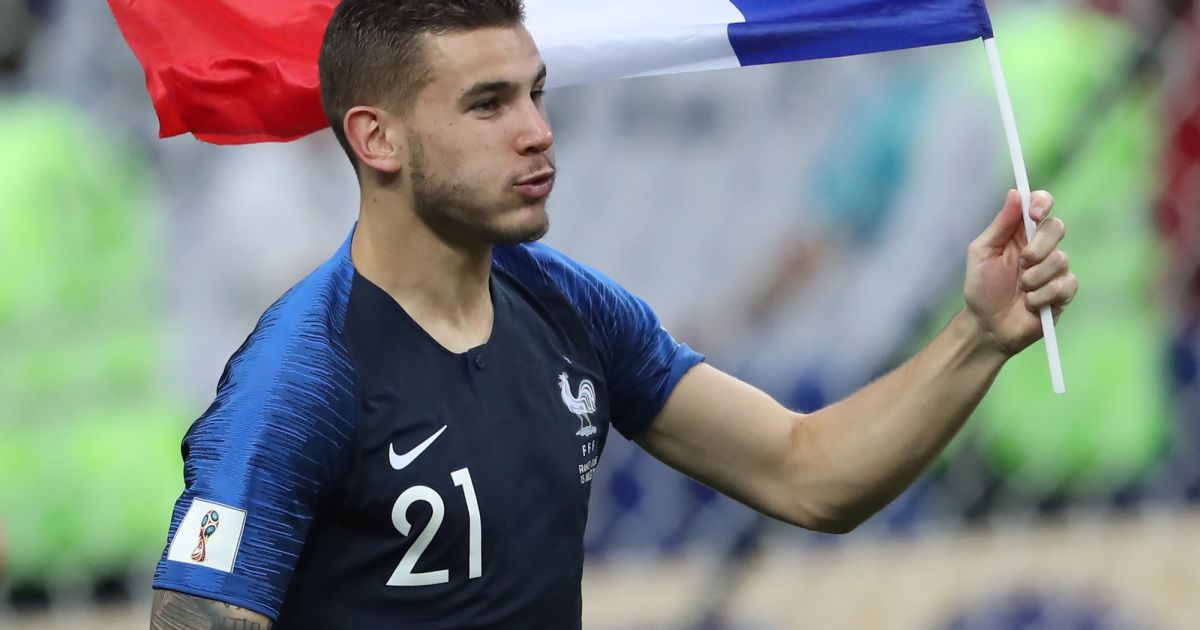 Lucas Hernandez - Finale de la Coupe du Monde de Football 2018 en Russie à Moscou, opposant la ...