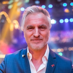 Exclusif - David Ginola - Backstage de l'émission TV "Toujours ensemble, notre raison d'être" à l'occasion du Sidaction 2018 au Casino de Paris. Le 24 mars 2018 © Christophe Clovis-Cyril Moreau / Bestimage