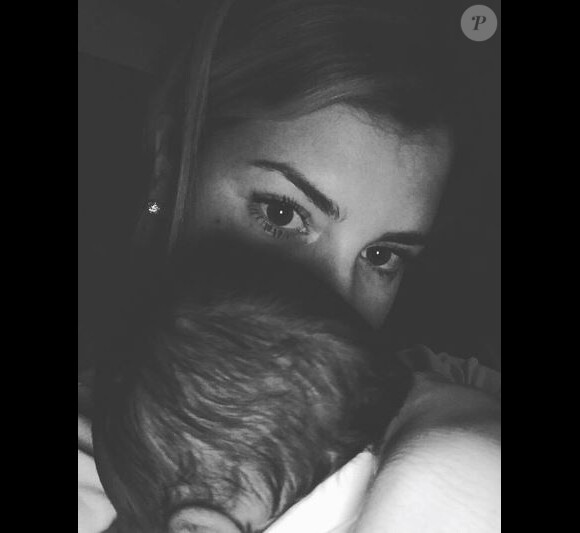 Emilie Fiorelli et sa fille Louna - Instagram, 17 mai 2018