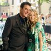 Sarah Jessica Parker et Chris Noth sur le tournage du film "Sex and The City" à New York en 2007.