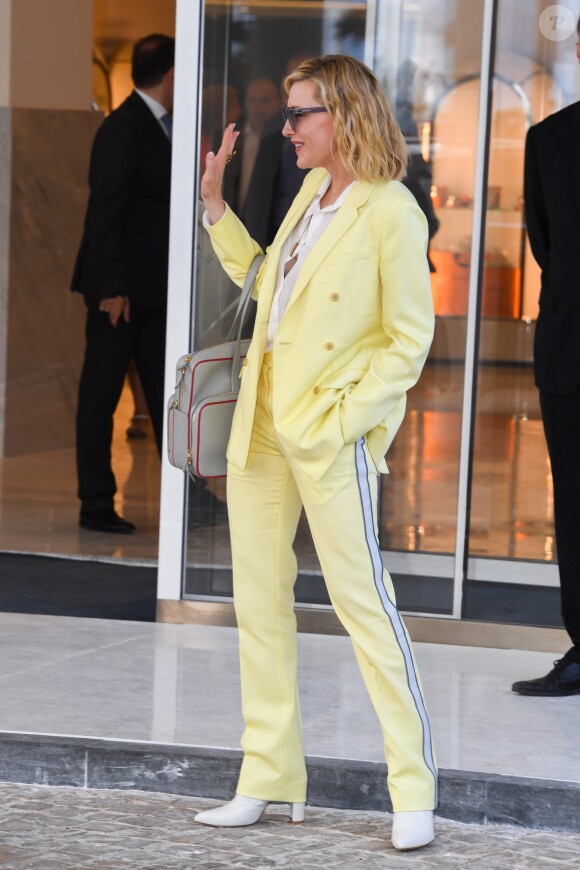 Cate Blanchett à Cannes, le 5 mai 2018.
