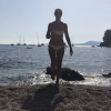 Alexandra Lamy en vacances en Italie avec sa fille Chloé Jouannet. Instagram, août 2017.