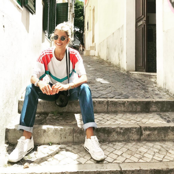 Alexandra Rosenfeld (Miss France 2006) en vacances au Portugal - Instagram, 26 juillet 2018