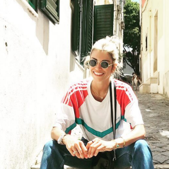 Alexandra Rosenfeld (Miss France 2006) en vacances au Portugal - Instagram, 26 juillet 2018