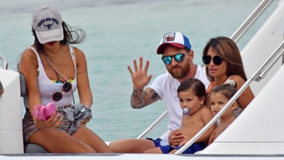 Lionel Messi : Vacances en famille sportives avec Antonella et leurs enfants