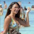 Exclusif - Lionel Messi en vacances avec sa femme Antonella Roccuzzo et des amis à Formentera, le 27 juillet 2018.