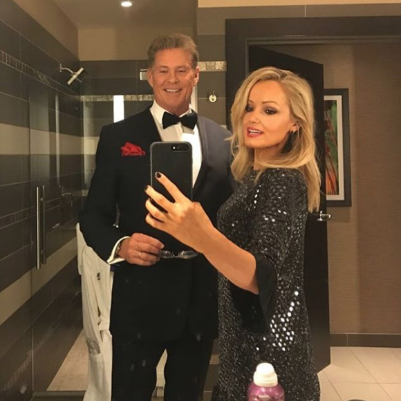 David Hasselhoff a épousé sa jeune compagne Hayley Roberts en Italie, ce 31 juillet 2018.