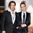 Johnny Depp et sa femme Amber Heard - Première de "The Danish Girl" au Théatre Westwood Village à Los Angeles le 21 novemnre 2015.