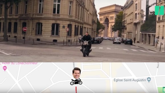 Montage vidéo de la course-poursuite parisienne de Mission : Impossible - Fallout.