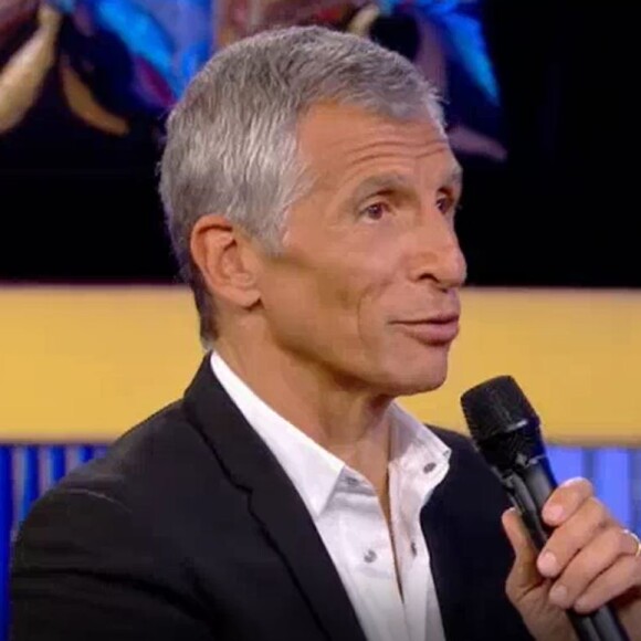 Nagui sur le plateau de "Noubliez pas les paroles" - 1er août 2018, France 2