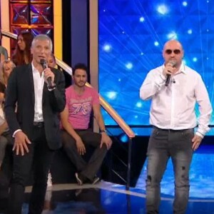 Nagui sur le plateau de "Noubliez pas les paroles" - 1er août 2018, France 2