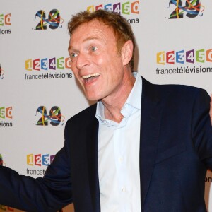 Christophe Hondelatte au photocall de France Télévisions, pour la présentation de la nouvelle dynamique 2016-2017, à Paris, le 29 juin 2016. © Guirec Coadic/Bestimage