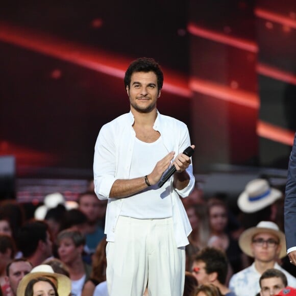 Exclusif - Amir Haddad - Enregistrement de l'émission "La chanson de l'année" dans les arènes de Nîmes, diffusée en direct sur TF1 le 8 juin © Bruno Bebert / Bestimage