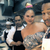Chrissy Teigen et John Legend en vacances à Bali, en Indonésie. Août 2018.