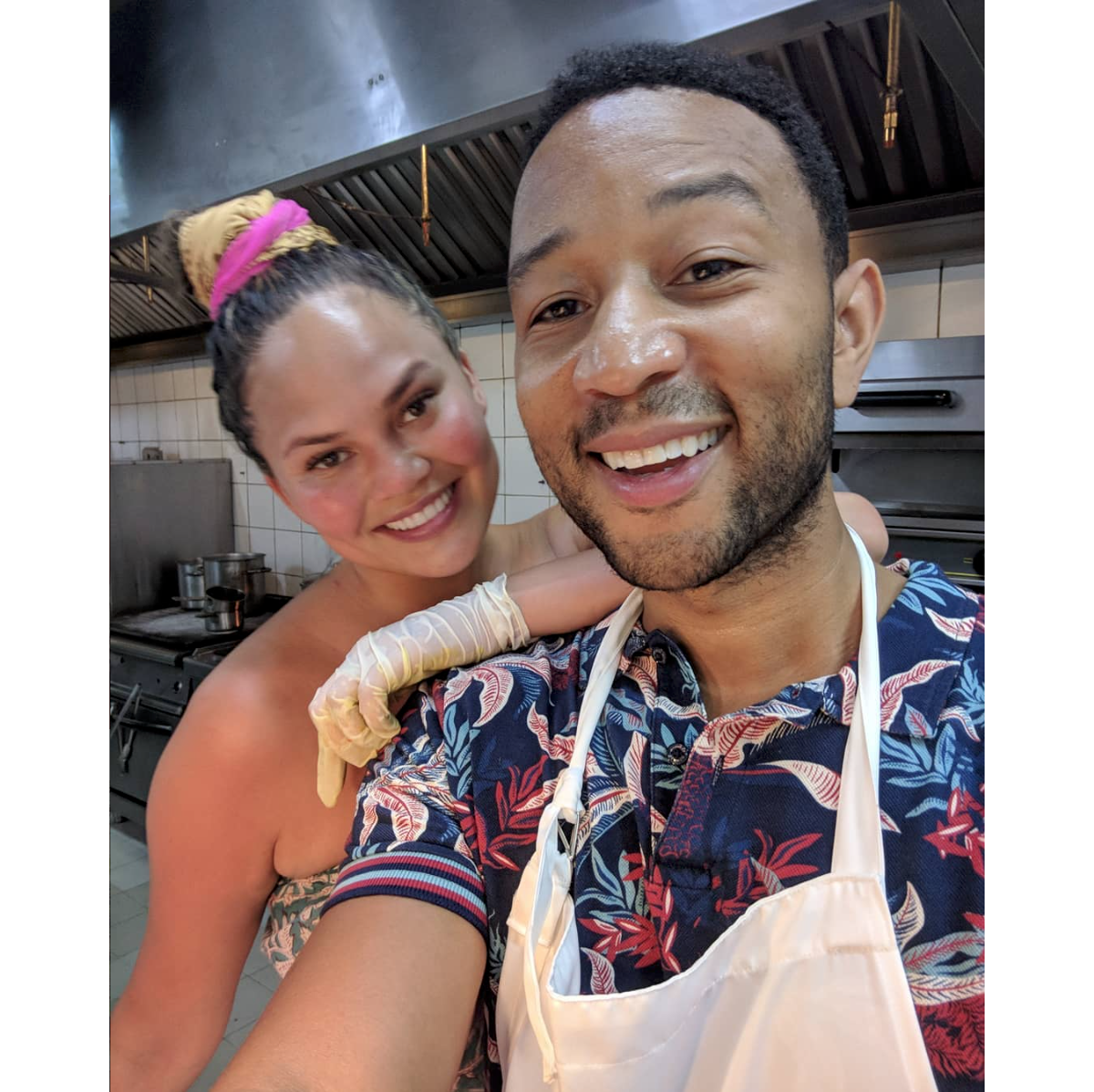 Photo Chrissy Teigen Et John Legend En Vacances à Bali En Indonésie Août 2018 Purepeople 