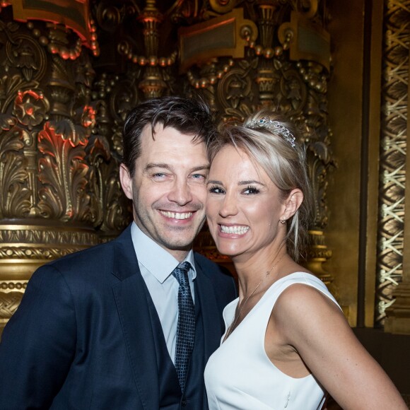 Exclusif - Elodie Gossuin-Lacherie et son mari Bertrand Lacherie - Avant-première de la nouvelle saison "Festival Pirates et Princesses" de Disneyland Paris au Palais Garnier à Paris, France, le 9 mars 2018.© Cyril Moreau/Bestimage