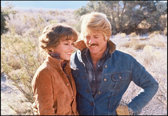 Robert Redford et Jane Fonda dans Le cavalier électrique en 1980