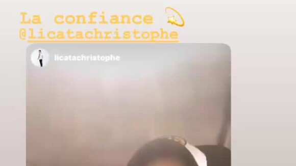 Christophe Licata filme Fauve Hautot qui a obtenu son permis - Instagram, 7 août 2018