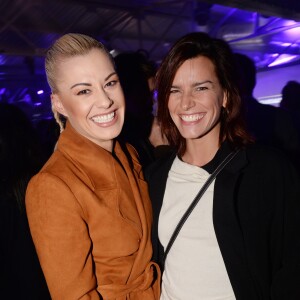 Semi-exclusif - Katrina Patchett (danseuse de Danse avec les stars) et Fauve Hautot (membre du jury de Danse avec les stars) lors de soirée de lancement de Warner TV en France, à Paris, France, le 9 novembre 2017. © Rachid Bellak/Bestimage